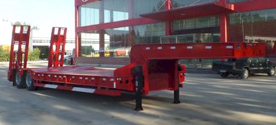 AVIC Hongsheng Automobile HSY9350TDP Low flatbed semi-trailer