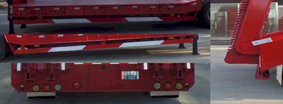 AVIC Hongsheng Automobile HSY9350TDP Low flatbed semi-trailer