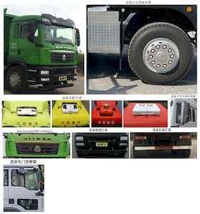 Shandeka brand automobiles ZZ3256N344GF1 Dump truck