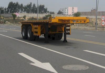 Changchunyu Chuangbai Automobile FCC9353ZZXP Flat dump semi-trailer