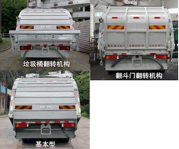 Guanghe Automobile GR5180ZYSE6 Compressed garbage truck