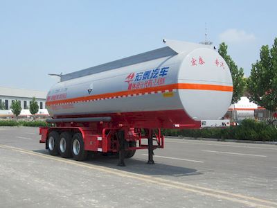 Zhengkang Hongtai brand automobiles HHT9406GFWA Tank transport semi-trailer for corrosive substances