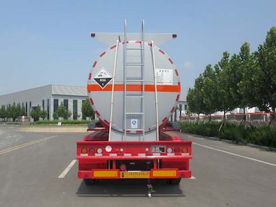 Zhengkang Hongtai brand automobiles HHT9406GFWA Tank transport semi-trailer for corrosive substances