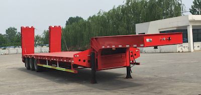 Yongsheng Automobile LYS9405TDP Low flatbed semi-trailer