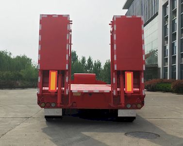 Yongsheng Automobile LYS9405TDP Low flatbed semi-trailer