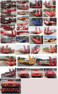 Yongsheng Automobile LYS9405TDP Low flatbed semi-trailer