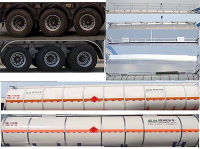 Shengrun  SKW9400GRYT Flammable liquid tank transport semi-trailer