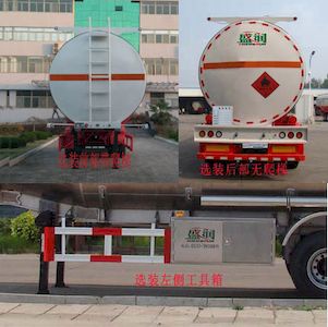 Shengrun  SKW9400GRYT Flammable liquid tank transport semi-trailer