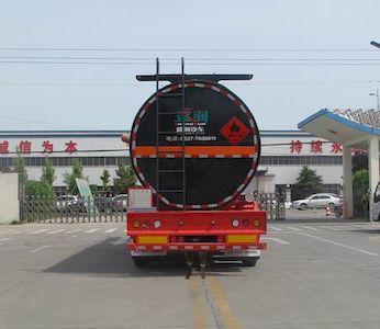 Shengrun  SKW9400GRYT Flammable liquid tank transport semi-trailer