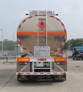 Xingshi  SLS9400GRYA Aluminum alloy flammable liquid tank transport semi-trailer