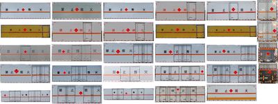Xiangxinding brand automobiles XDV5175XRYEQ6 Flammable liquid box transport vehicle
