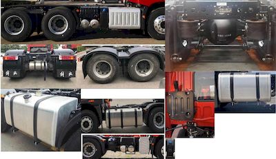 Jiefang Automobile CA4255P1K15T1E6A80 Semi trailer tractor for dangerous goods transportation