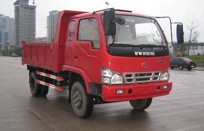 Huachuan brand automobiles DZ5815PD1T Self dumping low-speed truck