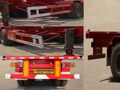 Jin Junwei  HJF9401TJZ Container transport semi-trailer