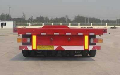 Qiqiang  JTD9401TDP Low flatbed semi-trailer