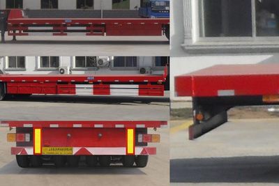 Qiqiang  JTD9401TDP Low flatbed semi-trailer