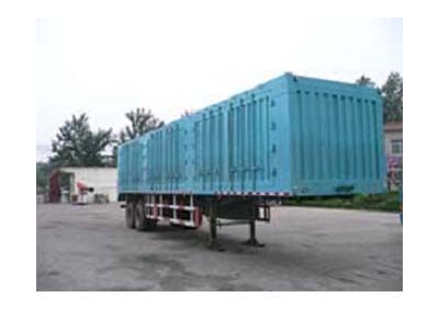 Junwang  WJM9250XXY Box transport semi-trailer