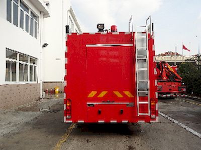 Jinsheng Shield Automobile JDX5270TXFGP100H Dry powder foam combined fire truck