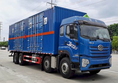 Jiefang Automobile CA5320XRQP28K2L7T4E6A81 Flammable gas box transport vehicle