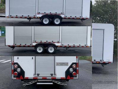 Peony  MD9024X1 centre axle trailer 