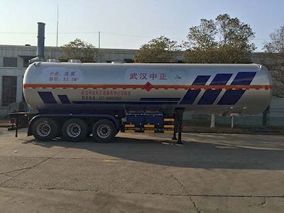 46  WHC9406GYQ Semi trailer for liquefied gas transportation