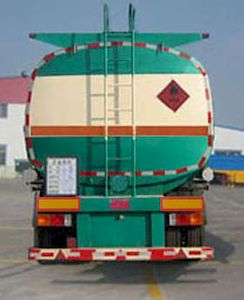 Huachang brand automobiles QDJ9390GYY Oil transport semi-trailer