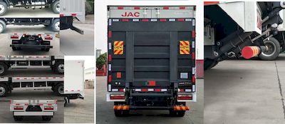 Jianghuai brand automobiles HFC5043XXYP91K7C2V Box transport vehicle