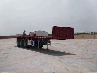 Shengyun brand automobile SRD9401TPB Flat transport semi-trailer