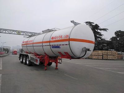 Tonghua  THT9400GFWE Tank transport semi-trailer for corrosive substances