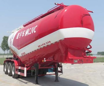 Jianyu brand automobile YFZ9400GFL45A Medium density powder material transportation semi-trailer