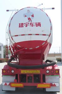 Jianyu brand automobile YFZ9400GFL45A Medium density powder material transportation semi-trailer