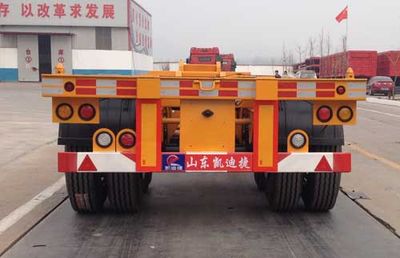 Kaidi Jie  KDJ9350TWY Transport semi-trailer of dangerous goods tank frame