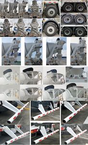 CIMC ZJV5311GJBJMBJ Concrete mixing transport vehicle