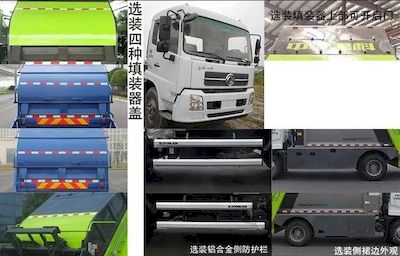 Zhonglian Automobile ZLJ5120ZYSDFE5 Compressed garbage truck