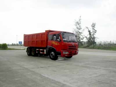 Jiefang Automobile CA3257P2K2T1A80 Flat head diesel dump truck