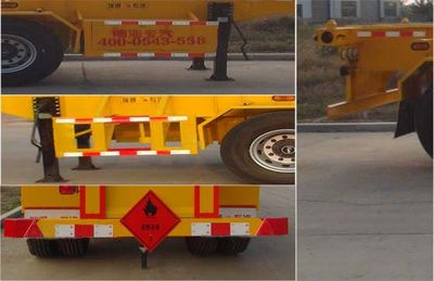 Hongruitong  HRT9401TWY Transport semi-trailer of dangerous goods tank frame