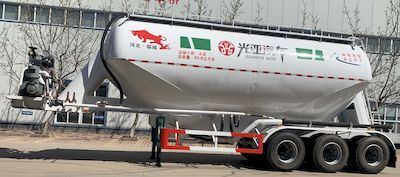 Guangya Tongda  JGY9401GFL30 Medium density powder material transportation semi-trailer