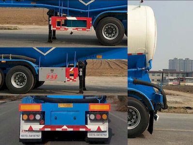 Wanhui  FST9400GFL Medium density powder material transportation semi-trailer