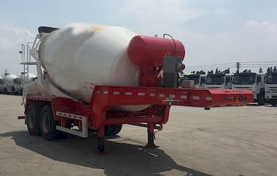 Juntong  JF9350GJB Concrete mixing and transportation semi-trailer