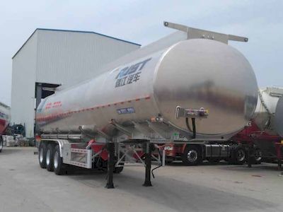 Ruijiang  WL9402GSYA Aluminum alloy edible oil transportation semi-trailer