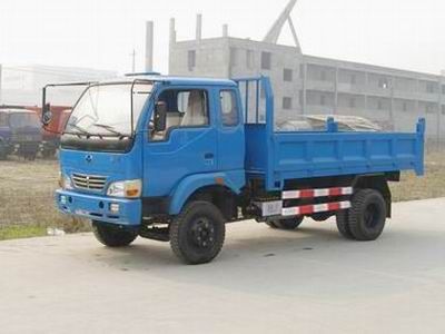 Huatong brand automobiles JN5815PD1A Self dumping low-speed truck