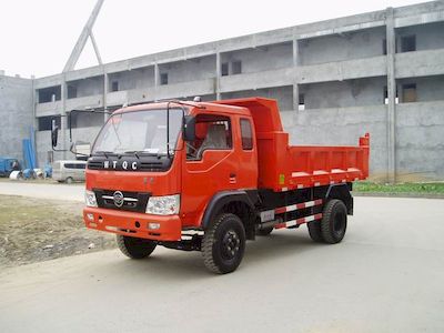 Huatong brand automobiles JN5815PD1A Self dumping low-speed truck