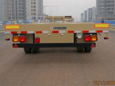 Hongyan  CQZ9280TDP Low flatbed semi-trailer