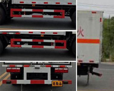 Dali  DLQ5044XRQEQ Flammable gas box transport vehicle