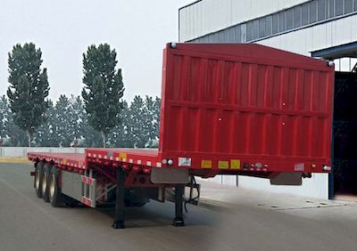 Jishixin brand automobiles LYY9400TPBE Flat transport semi-trailer