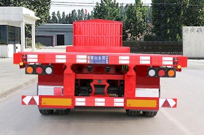 Jishixin brand automobiles LYY9400TPBE Flat transport semi-trailer