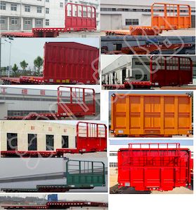 Jishixin brand automobiles LYY9400TPBE Flat transport semi-trailer