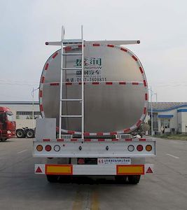 Shengrun  SKW9401GYSL Aluminum alloy liquid food transportation semi-trailer