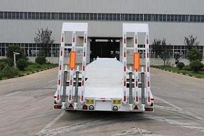 Tianming  TM9280TDP Low flatbed semi-trailer