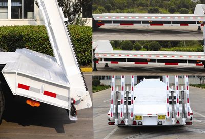 Tianming  TM9280TDP Low flatbed semi-trailer